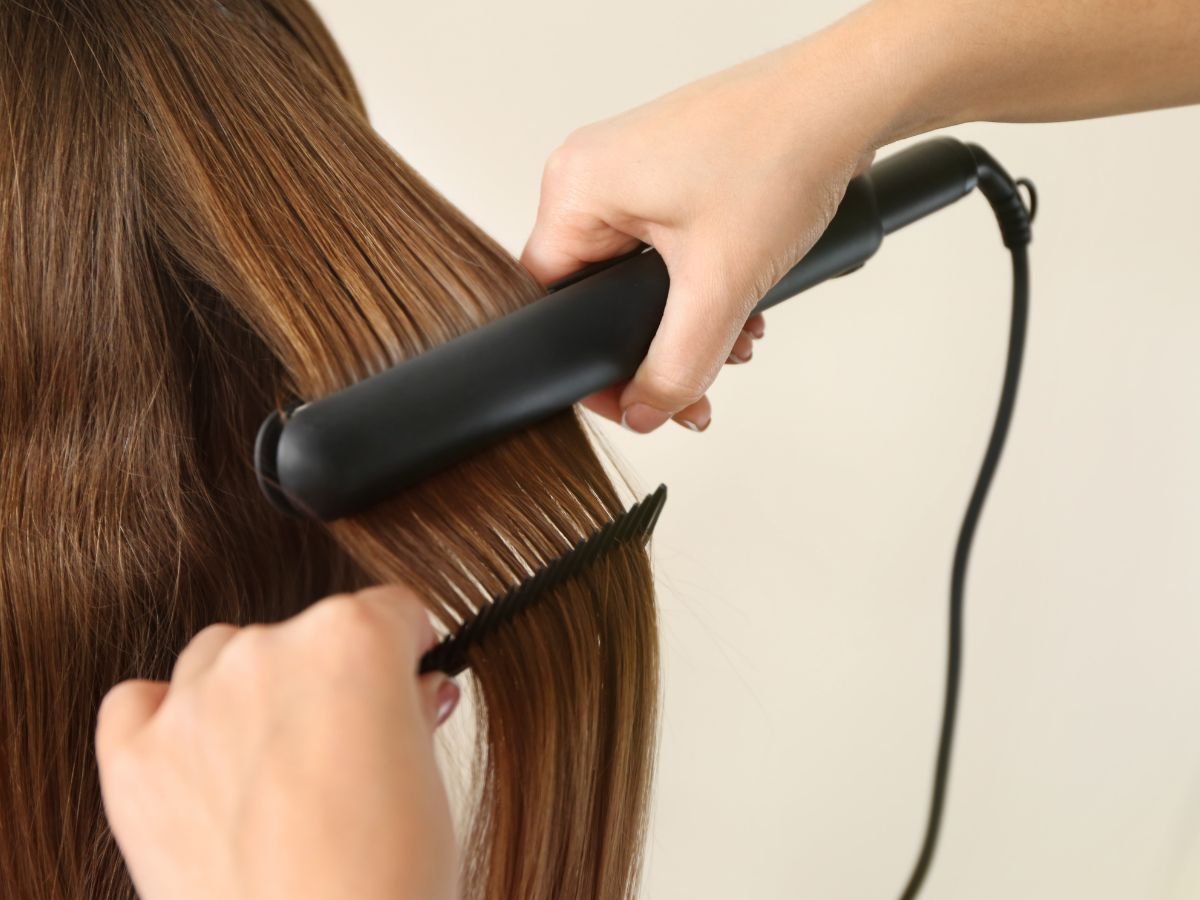 Lissage cheveux